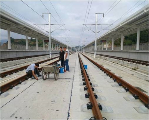 PTN材料應(yīng)用于西成高鐵漢中、洋縣、寧強(qiáng)、戶(hù)縣段線(xiàn)間封閉層伸縮縫